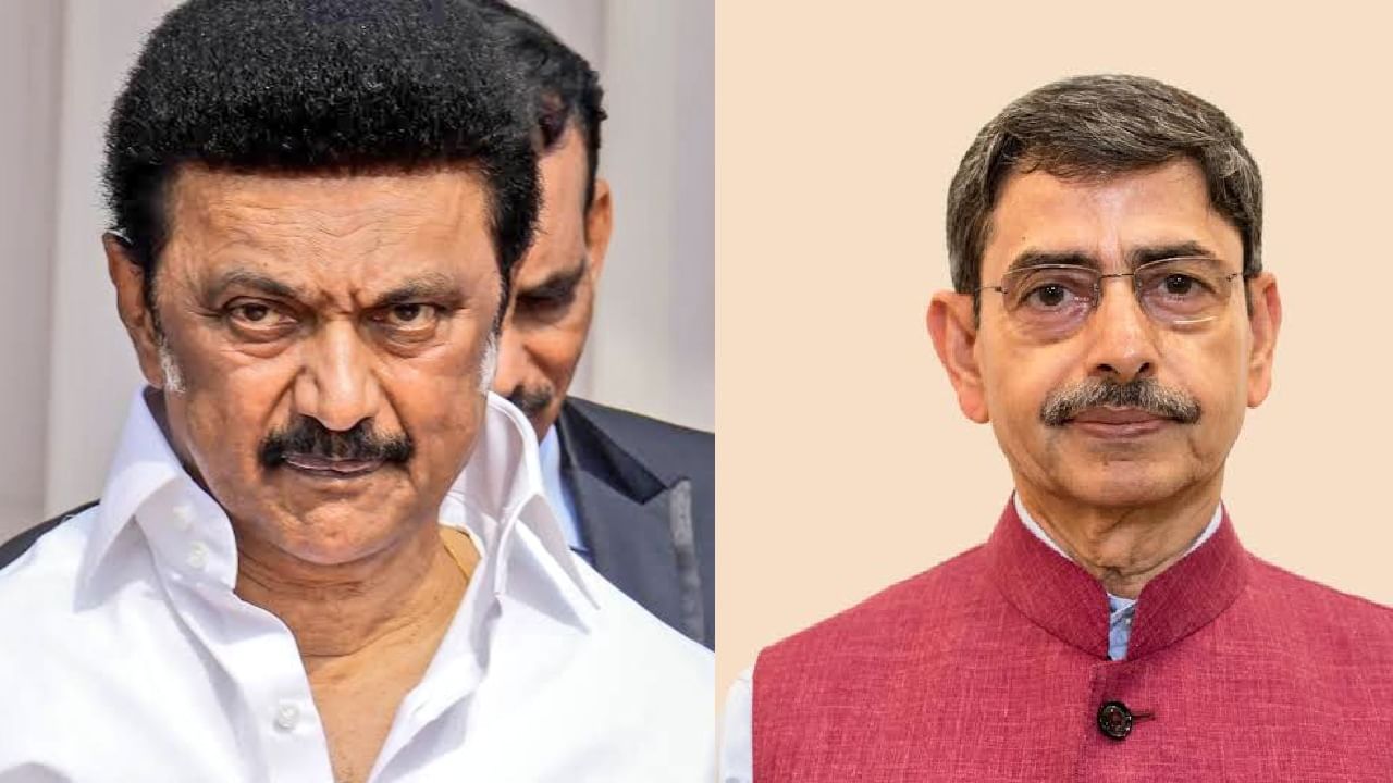 CM Stalin slams Governor Ravi over omission of ‘Dravidian’ from Tamil Nadu anthem CM Stalin slams Governor Ravi over omission of ‘Dravidian’ from Tamil Nadu anthem