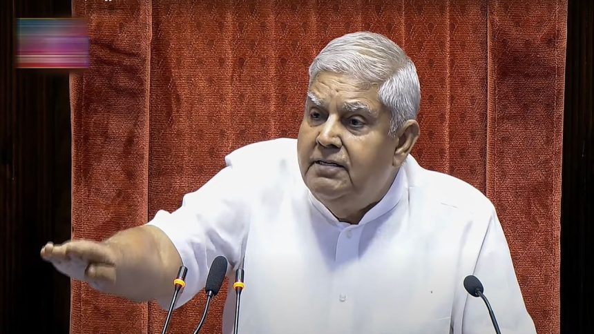 Upset over Oppositions ruckus on Vinesh Phogat issue Jagdeep Dhankhar