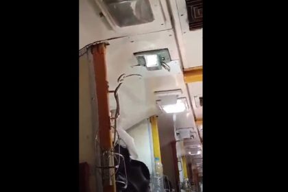 Chaos after snake spotted on Jabalpur-Mumbai Garib Rath Express train | Video