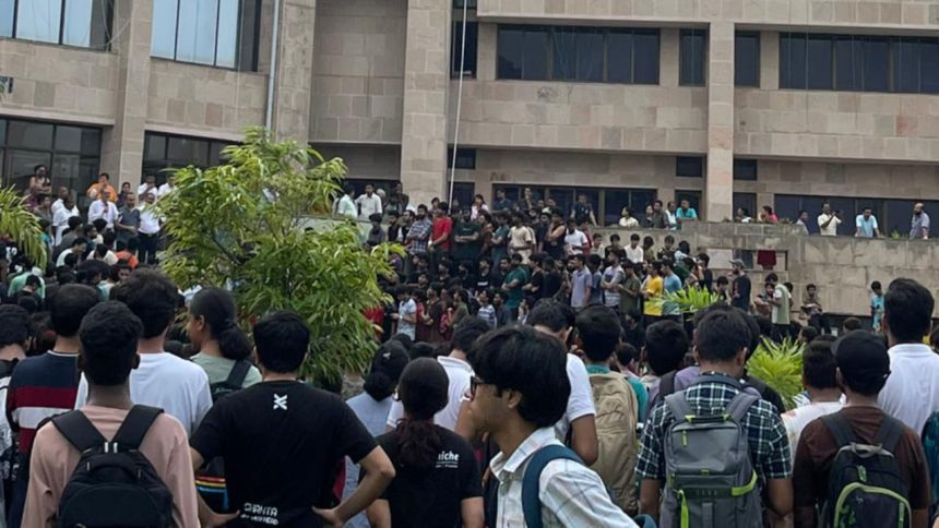 Protests erupt in IIT Guwahati after another student found dead; 4th death this year 1 Protests erupt in IIT Guwahati after another student found dead; 4th death this year