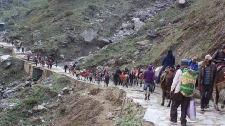 Kedarnath trek to become one-way, revival of old Rambada-Garudchatti route underway