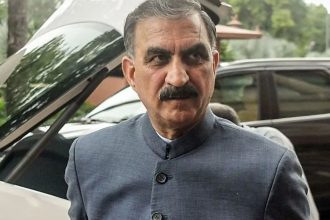 Himachal Pradesh CM Sukhvinder Singh Sukhu admitted to IGMC due to gastroenteritis
