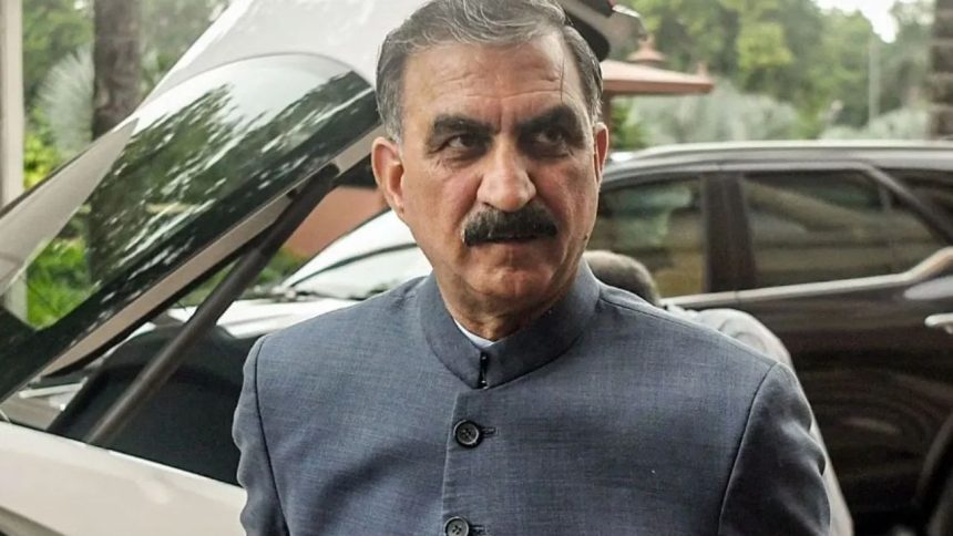 Himachal Pradesh CM Sukhvinder Singh Sukhu admitted to IGMC due to gastroenteritis