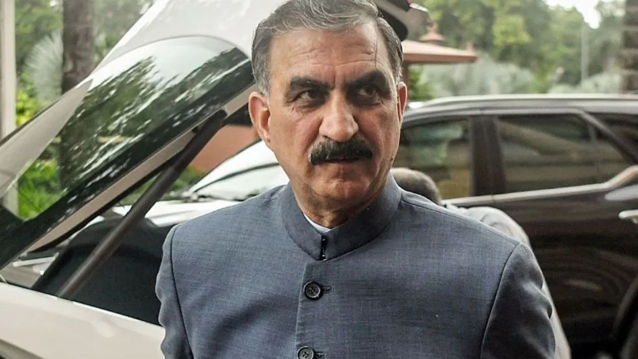 Himachal Pradesh CM Sukhvinder Singh Sukhu admitted to IGMC due to gastroenteritis Himachal Pradesh CM Sukhvinder Singh Sukhu admitted to IGMC due to gastroenteritis