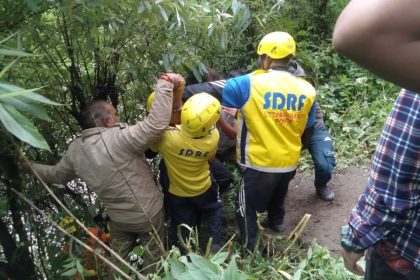 Uttarakhand: Vehicle plunges into gorge in Gaurikund, one killed, 13 rescued by SDRF
