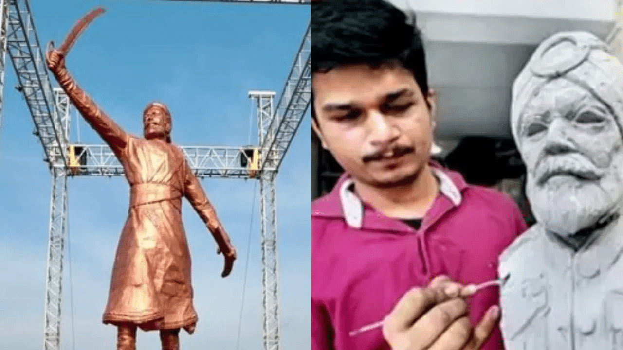 Was rusty material used in Shivaji Maharaj’s statue? Here’s what police said