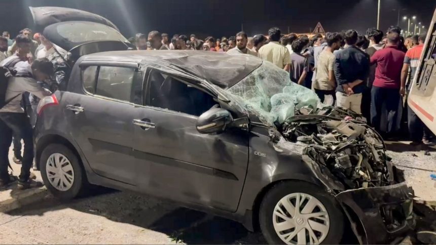 7, including 4 kids, killed as bus jumps divider, hits 3 vehicles in Gujarat