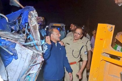 Nine killed, 24 injured as bus collides with parked truck in Madhya Pradesh’s Maihar