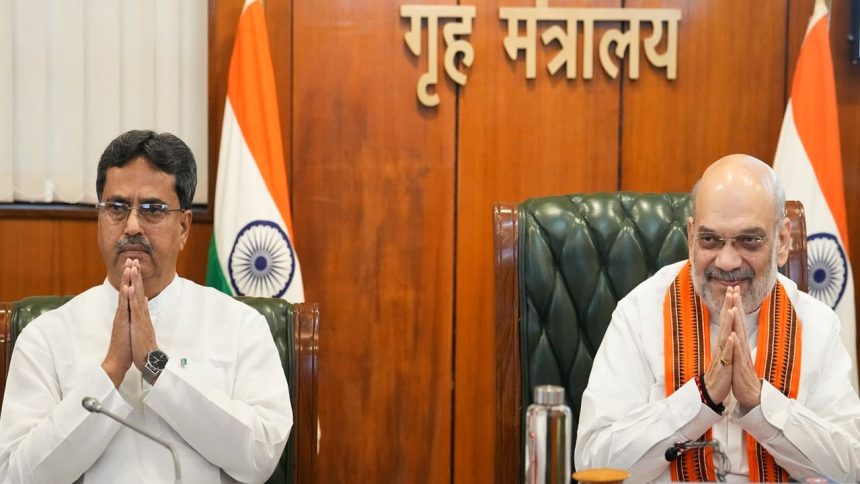 Govt signs peace pact with 2 insurgent groups of Tripura, Shah says development in NE priority 1 Govt signs peace pact with 2 insurgent groups of Tripura, Shah says development in NE priority