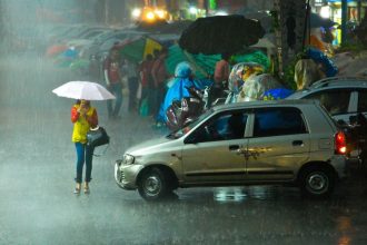 Deep depression forming in Bay of Bengal; heavy rain alert issued for multiple states 3 Deep depression forming in Bay of Bengal; heavy rain alert issued for multiple states