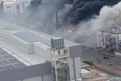 Major fire breaks out at Tata Electronics plant in Tamil Nadu’s Hosur