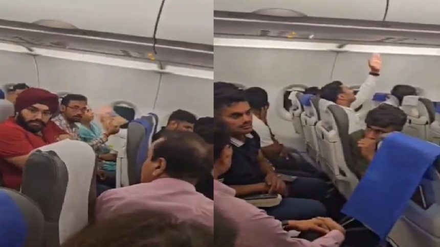 Delhi-Varanasi Indigo flight’s AC fails, passengers’ health deteriorates | Video