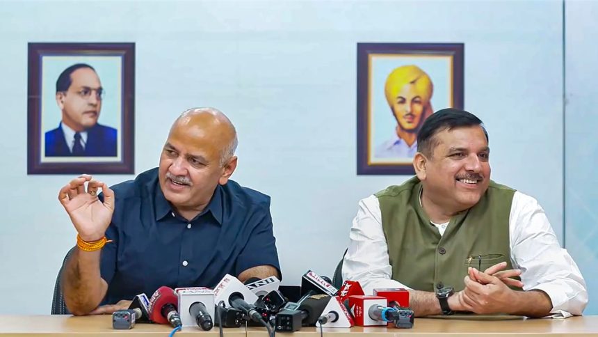 ‘Proves how BJP misuses agencies’: Sisodia after SC grants bail to Arvind Kejriwal
