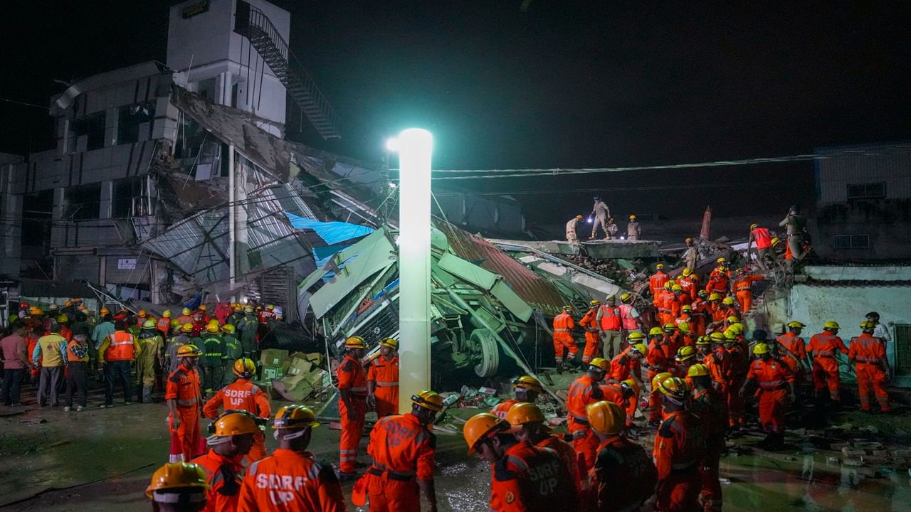 Lucknow building collapse: Three more bodies recovered, death toll mounts to eight Lucknow building collapse: Three more bodies recovered, death toll mounts to eight
