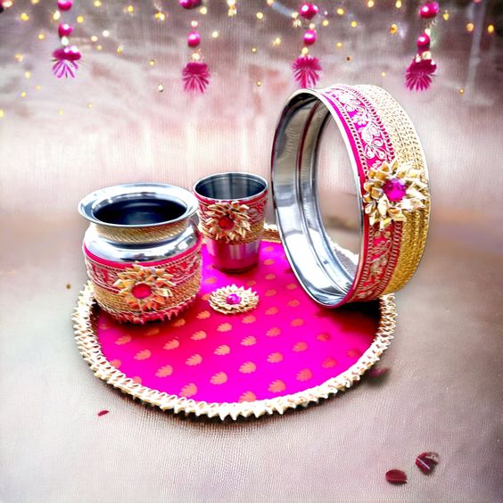 Happy Karwa Chauth images: Download free HD photos 26 Karwa Chauth thali images.