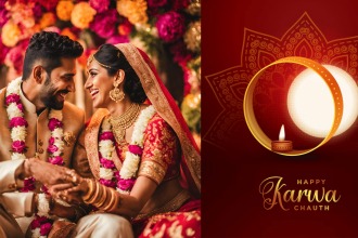 100+ Heartfelt First Karwa Chauth wishes for your beloved spouse