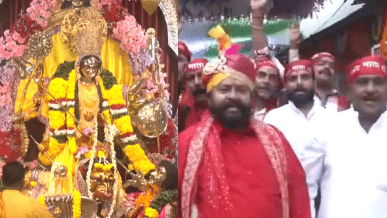 1st day of Navratri: Thousands flock to temples across India to worship Goddess Durga