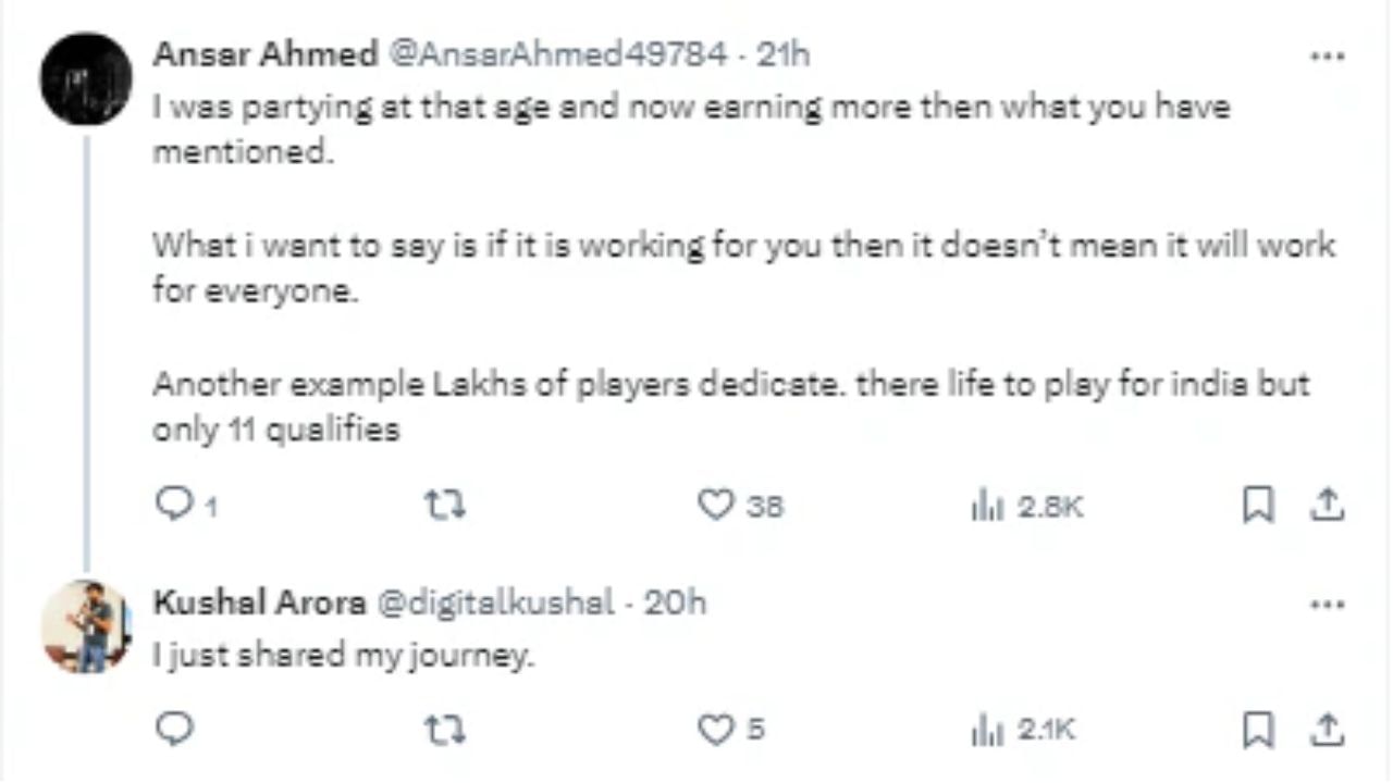 23-year-old man's post on 'dream life' goes viral, internet criticises him 