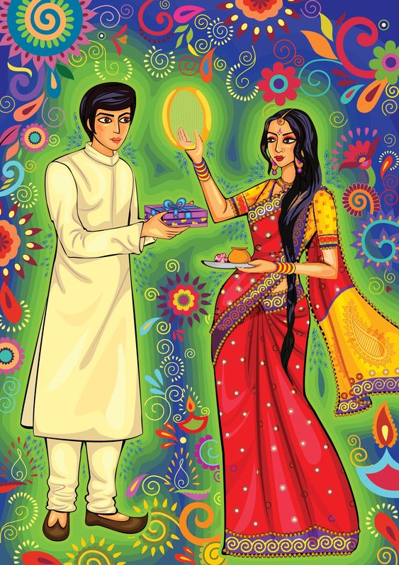 Happy Karwa Chauth images: Download free HD photos 12 Karwa Chauth images featuring husband and wife.