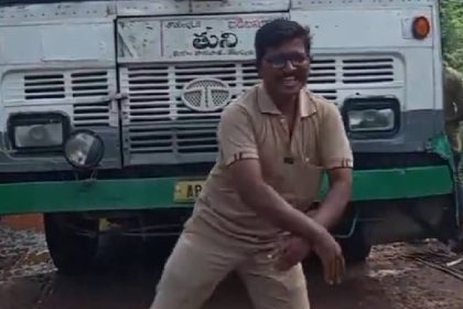 APSRTC bus driver suspended after dance video goes viral, Lokesh promises revocation