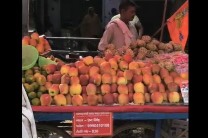 After UP, name plates crop up on street vendors cart in Najafgarh vegetable market