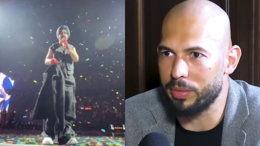 ‘Bet it stinks of curry’: Andrew Tate derides Diljit Dosanjh’s gift for female fan