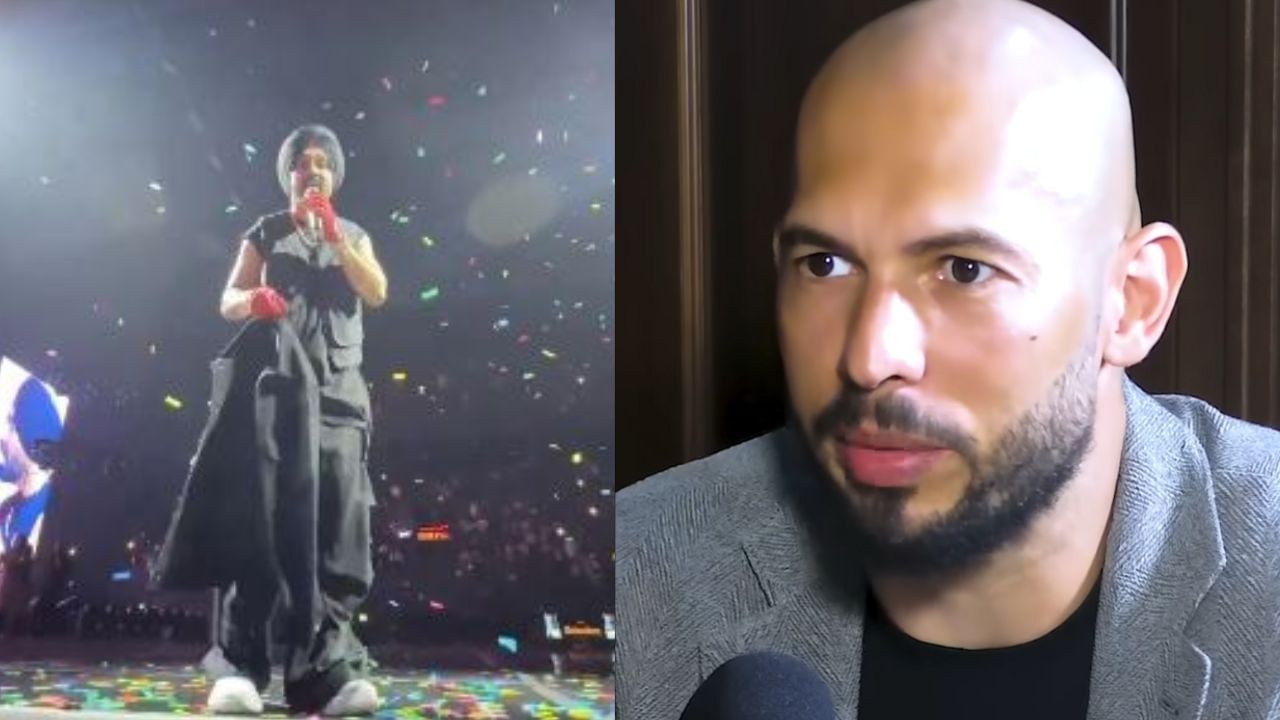 ‘Bet it stinks of curry’: Andrew Tate derides Diljit Dosanjh’s gift for female fan