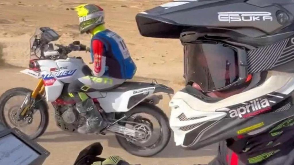 Aprilia Tuareg 457 Spotted: A New Entry-Level Off-Road Model on the Horizon? 2 Aprilia Tuareg 457