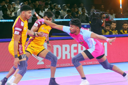 PKL: Arjun Deshwal continues terrific run to dismantle Pawan Sehrawat’s Telugu Titans