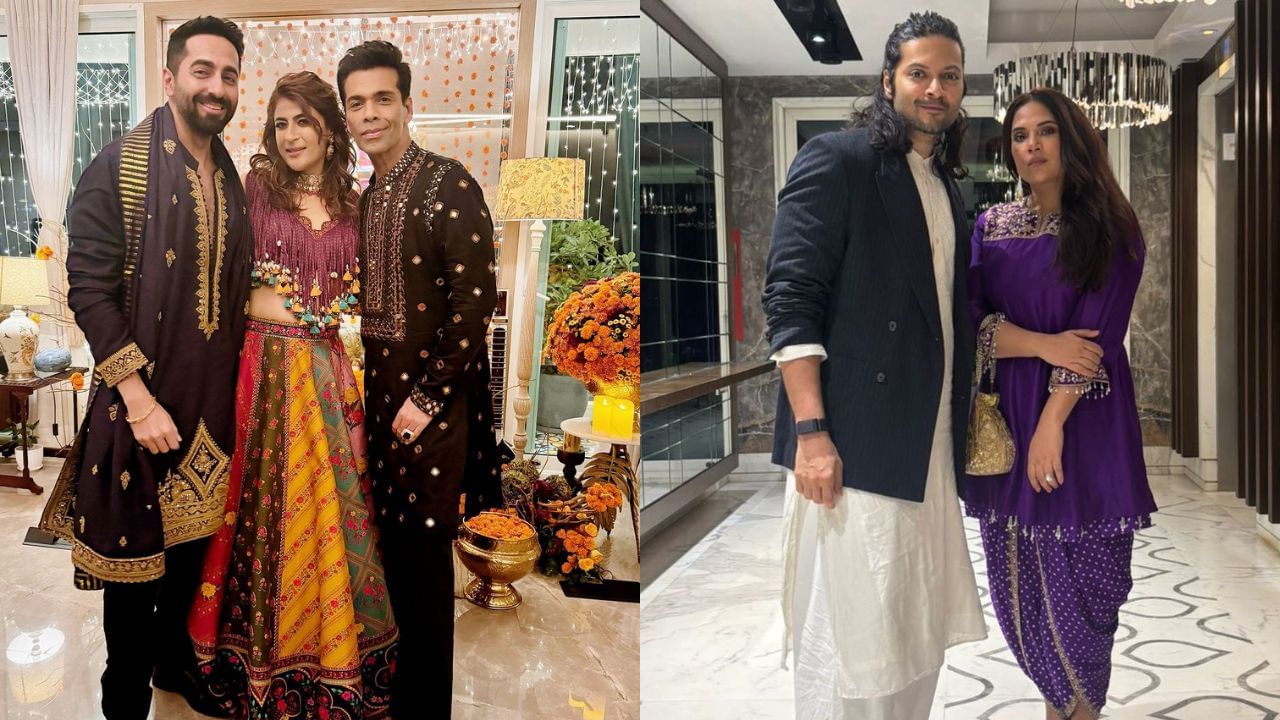 Inside Ayushmann Khurrana and Tahira Kashyap’s star-studded Diwali bash