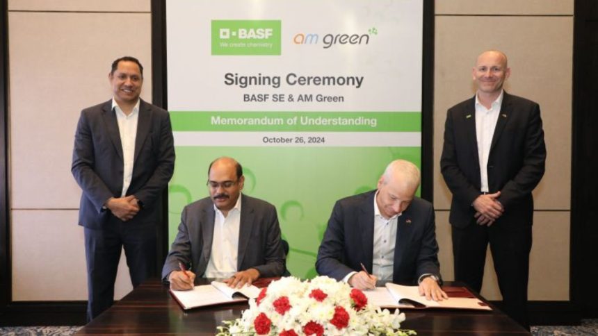 BASF, AM Green ink deal to explore production of low-carbon chemicals in India