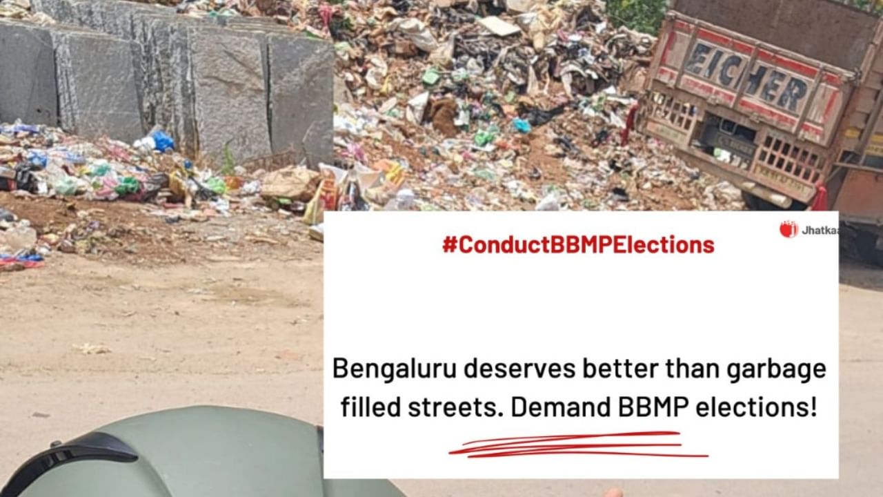 Civic infrastructure in shambles, Bengaluru residents say “#ConductBBMPElection”