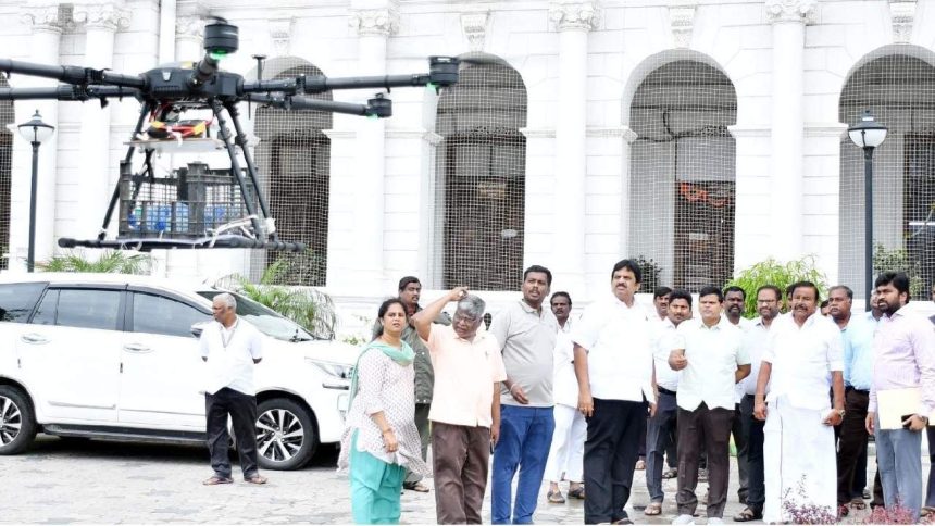 Chennai Corporation leverages drones for flood relief efforts; Read to know more