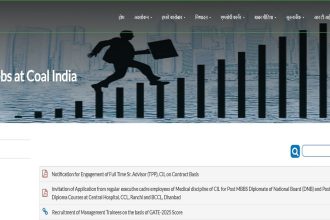 Coal India Jobs: Notification released for 640 Trainee posts through GATE 2025 scores