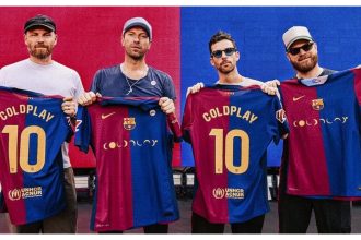 El Clasico: Barcelona unveil special Coldplay edition kits for Real Madrid clash