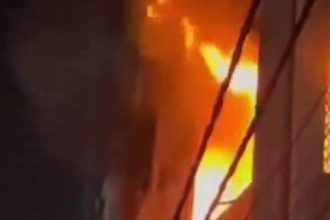 Couple dies of smoke inhalation after a major fire in Hyderabad
