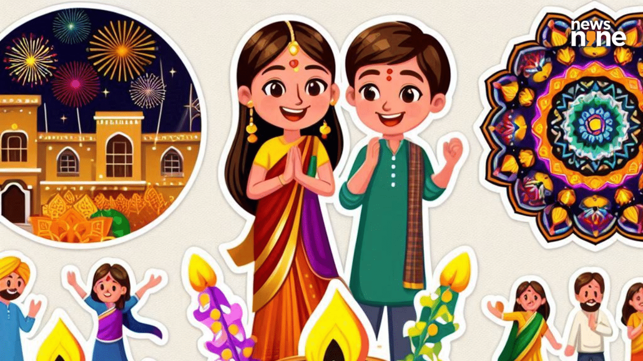Happy Diwali WhatsApp Stickers 2024: How to create and share personalised stickers Happy Diwali WhatsApp Stickers 2024: How to create and share personalised stickers