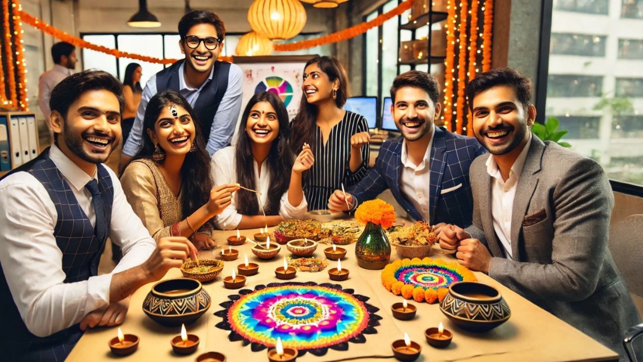 Office Diwali celebration quotes and captions for Instagram to light up your feed Office Diwali celebration quotes and captions for Instagram to light up your feed