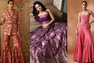 Diwali party dress ideas: Trendy sarees, lehengas and fusion outfits to shine bright