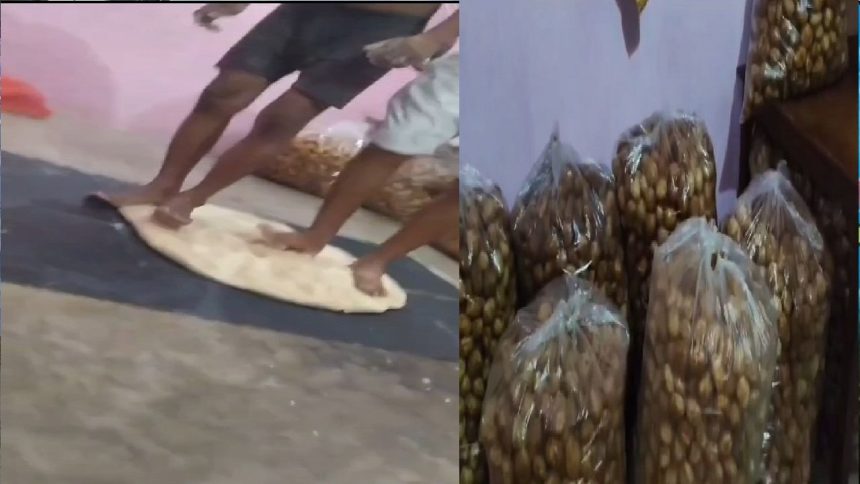 Duo kneads golgappa dough with feet, use Harpic, urea to ‘enhance taste’ | Video