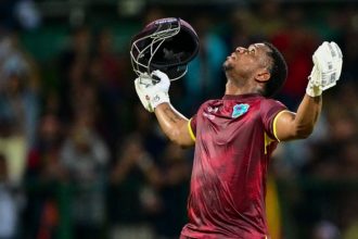 Evin Lewis shines bright on ODI return with blazing ton, earns WI consolation win