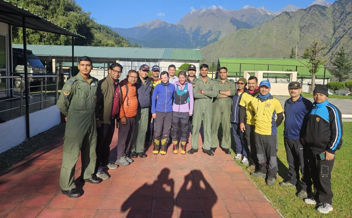 Two stranded foreign mountaineers rescued after three-day ordeal in Uttarakhand
