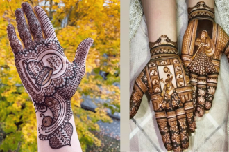 Front hand mehndi designs: Easy and simple styles for Karwa Chauth