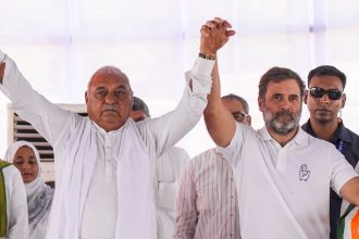 Garhi Sampla-Kiloi Vidhan Sabha Seat 2024 Live Results: Bhupinder Singh Hooda leads with 56,000 votes