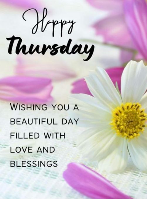 Happy Thursday Good Morning images with quotes