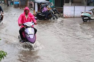 Heavy rain causes landslide in AP; flash flood alert for four districts