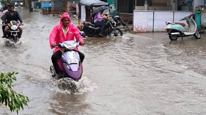 Heavy rain causes landslide in AP; flash flood alert for four districts