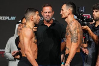 UFC 308 Ilia Topuria vs Max Holloway: Date, time, fight card and live streaming