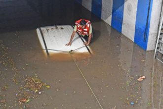 Seven of family killed after car falls into stream in Telangana