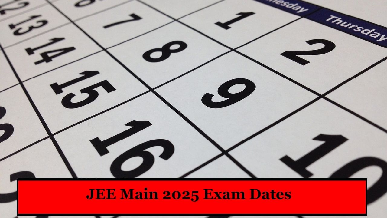 JEE Main 2025 exam dates announced; Check schedule